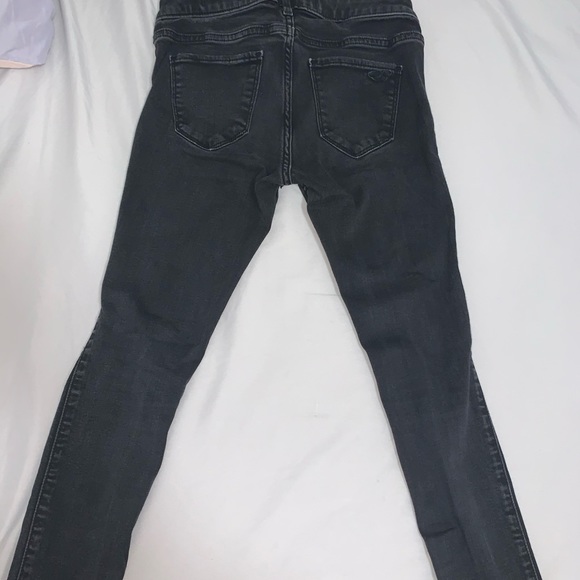 HOLLISTER BLACK RIPPED JEANS - Picture 3 of 4